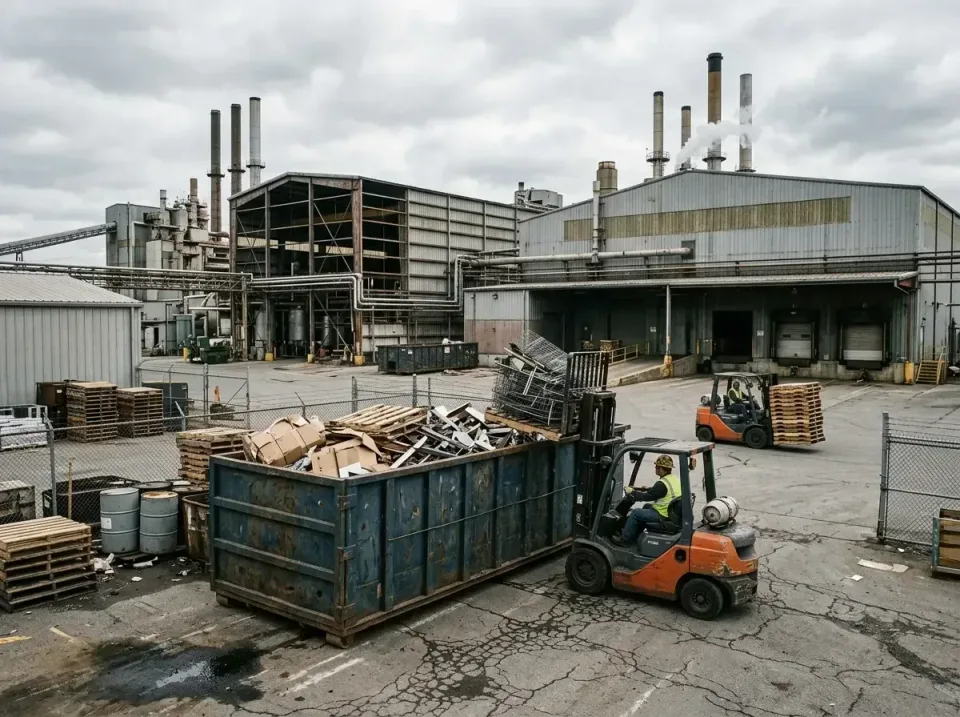industrial-factory-scrap-conta-003 — frequently asked questions, Cheap Roll-off Dumpster Rentals in University Park, IL